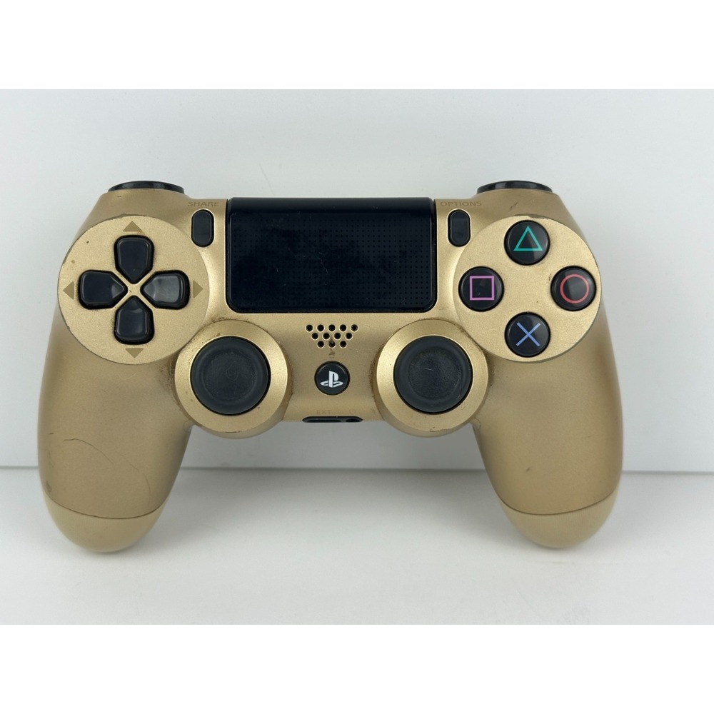 Sony Dualshock 4 Wireless Controller PlayStation 4 Gold Tested Tight Sticks BD